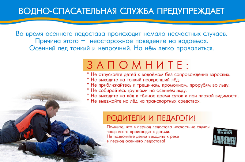 Тематическое занятие «О мерах безопасности в период ледостава, по правилам безопасного поведения на льду водных объектов».