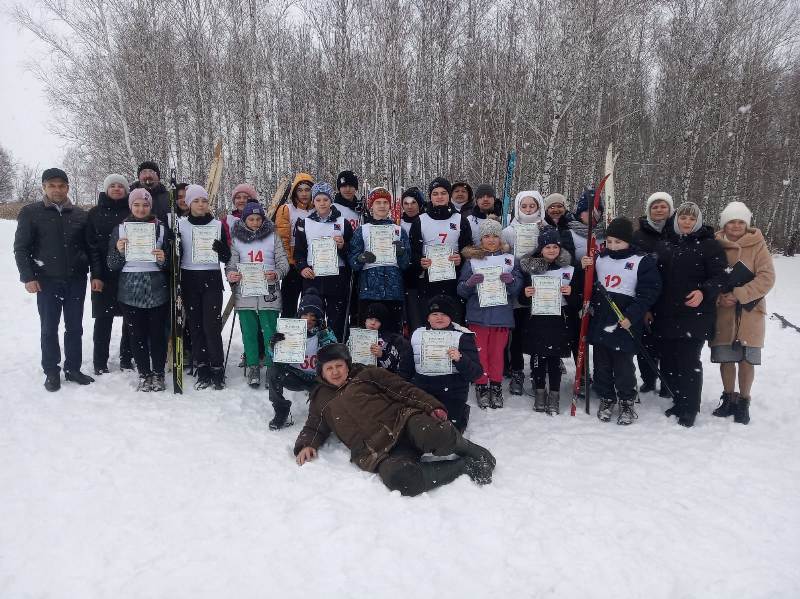 Лыжня России - 2023 (внутришкольные соревнования по лыжным гонкам)